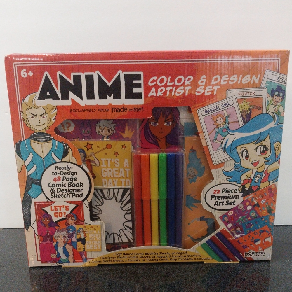 Anime Color & Design Artist Set